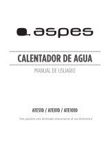 Aspes ATE101D El manual del propietario