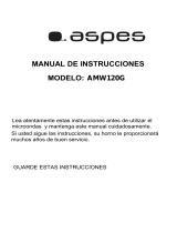 Aspes AMW120G El manual del propietario