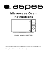Aspes AMWC25900DGN El manual del propietario