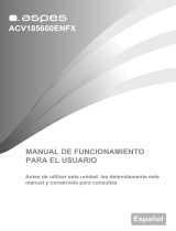 Aspes ACV185600ENFX El manual del propietario