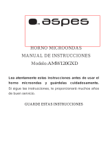 Aspes AMW120GXD El manual del propietario