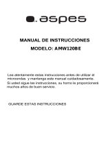 Aspes AMW120BE El manual del propietario