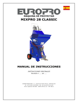 Euromair Máquina de mezclado continuo MIXPRO 28 CLASSIC completa El manual del propietario