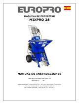 Euromair Máquina de mezclado continuo MIXPRO 28 - 3 kW autonivelante completa El manual del propietario