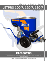 EuromairMáquina de pulverización JETPRO 120-7 completa