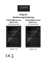 Caso Design CASO BBQ Cooler Black S-L Instrucciones de operación