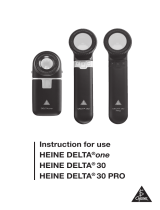 Heine DELTA 30 Dermatoscope Instrucciones de operación