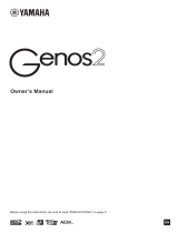 Yamaha Genos2 El manual del propietario