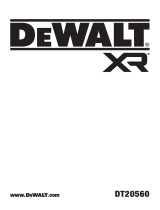 DeWalt DT20560-QZ Manual de usuario