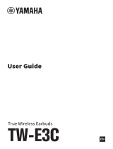 Yamaha TW-E3C Guía del usuario