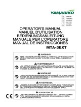 Yamabiko MTA-3EXT Manual de usuario