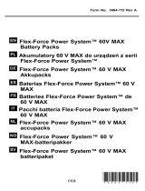 Toro Flex-Force Power System 5.0Ah 60V MAX Battery Pack Manual de usuario