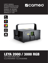 Cameo LEYA 3000 RGB Manual de usuario
