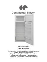 CONTINENTAL EDISON CEF2D240WE Manual de usuario