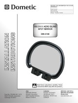 Dometic Milenco Aero Blind Spot Mirror DM3100 Guía de instalación