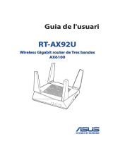Asus AiMesh AX6100 WiFi System (RT-AX92U 2 Pack) Manual de usuario