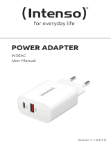 Intenso Power Adapter W30AC El manual del propietario