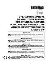 Shindaiwa AH236S-LW Manual de usuario