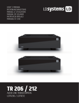 LD Systems TR 206 Manual de usuario