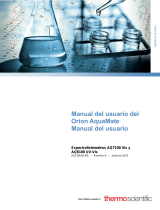 Thermo Fisher Scientific Orion AquaMate Manual de usuario