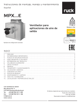 Ruck MPX 225 E2 21 El manual del propietario