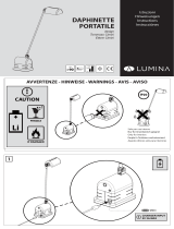 Lumina Daphinette Portatile Manual de usuario