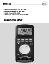 Amprobe Echometer 3000 El manual del propietario