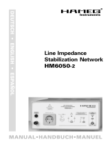 HAMEG HM6050 El manual del propietario