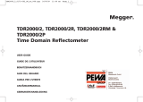 Megger TDR2000-2 El manual del propietario