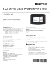 Honeywell SV2 Series Valve Programming Tool HMITOOL-000 Instrucciones de operación