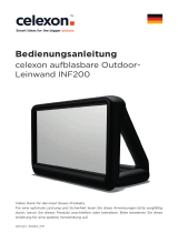Celexon Outdoor INF200 310 x 174 cm dmuchany ekran projekcyjny 16:9 El manual del propietario