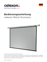 Celexon projectiescherm Motor Economy 120 x 120 cm El manual del propietario