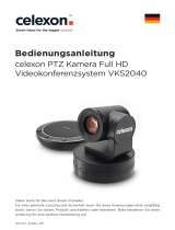 Celexon PTZ Kamera Full HD Videokonferenzsystem VKS2040 El manual del propietario