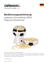 Celexon SoccerPop SP10 maszyna do popcornu bez oleju El manual del propietario