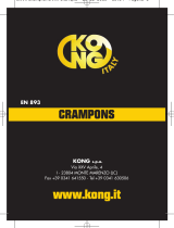 Kong Cover for crampons Manual de usuario