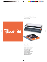 Peach PB300-15 El manual del propietario