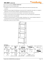 MODWAY EEI-6111-OAK Assembly Instructions