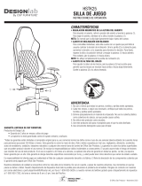 OSP Furniture HSTK25-RD Instrucciones de operación