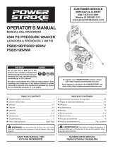 Power Stroke PS80519B El manual del propietario
