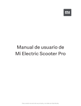 Mi Mi Electric Scooter Pro Manual de usuario