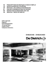 De Dietrich DHB2934BX-01 El manual del propietario