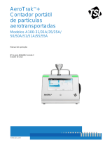 tsi AeroTrak Plus Portable Particle Counter A100 Series Manual de usuario