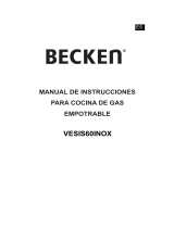 Becken PLACA GAS VES IS 60 INOX El manual del propietario