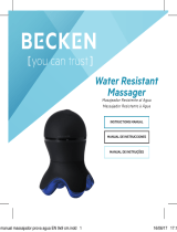 Becken BWM3440 massajador prova agua Preto El manual del propietario