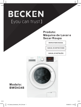 Becken BWD4348 Maq de Lavar e Secar Roupa El manual del propietario