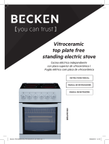 Becken fogao eletrico Bfe4915 Wh El manual del propietario