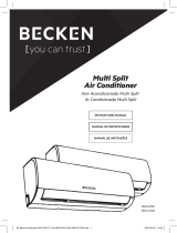Becken AR COND MULTISPLIT 12x9 BAC4259 El manual del propietario