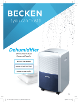 Becken BDH998 Desumidificador 16L El manual del propietario