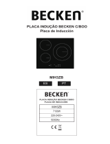 Becken PLACA INDUCAO 3Z BOOSTER MIH3ZB El manual del propietario