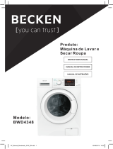 Becken BWD4348 MAQ LAVAR SECAR ROUPA 6 8 KG El manual del propietario